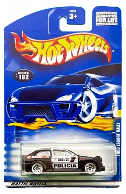 Produktbild von Hot Wheels Ford Escort Modellauto Unikat im Protektor