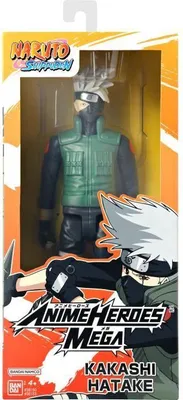 Produktbild von Anime Heroes Naruto Shippuden Kakashi Hatake Mega Actionfigur, 30 cm, Bandai, Artikuliert