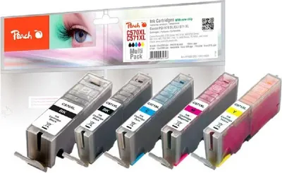 Image de Peach Patrone Canon PGI-570XL/CLI-571XL MultiPack komp retail