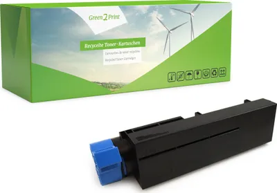 Produktbild von Green2Print Toner schwarz 2500 Seiten ersetzt OKI 44992402 passend für OKI B401, MB441MFP, MB451MFP