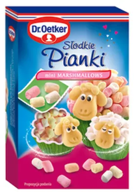 Zdjęcie produktu dla Dr. Oetker Słodkie Pianki Mini Marshmallows 30g