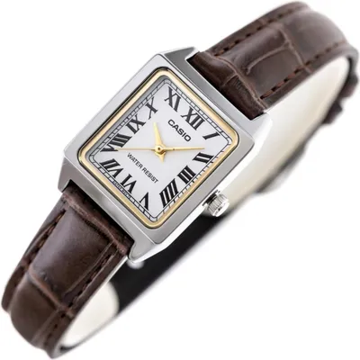 Immagine prodotto di CASIO LTP-V007L-7B2UDF Damen-Analoguhr, braun/silber