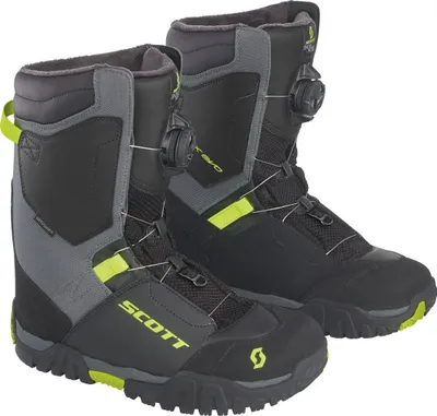 Image de Scott X-Trax Evo SMB Bottes de motoneige, noir/jaune fluo, 41