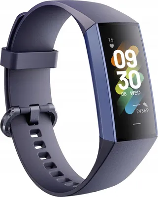 Zdjęcie produktu dla Fitness Tracker Smartband Zegarek Sportowy 1.1" Amoled Licznik Kroków Tętno