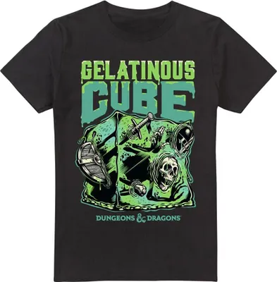 Obrázek produktu pro Dungeons & Dragons - Pánské tričko "Gelatinous Cube" TV4982 (L) (Černá)