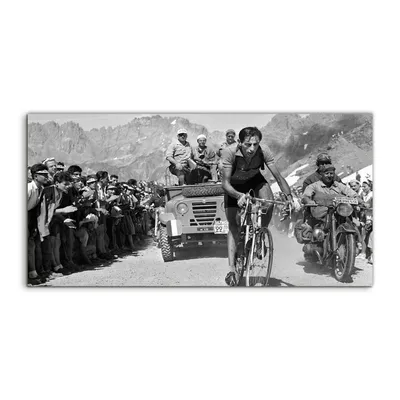 Produktbild von Coloray Canvas 140x70  Wandbild Leinwand Bilder Kunstdruck Tour De France Alte Grafik