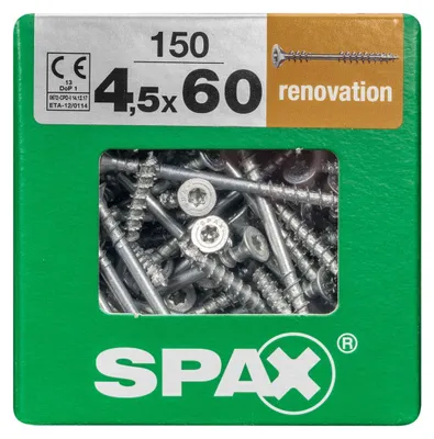 Produktbild von Spax Verlegeschrauben 4.5 x 60 mm TX 20 - 150 Stk.