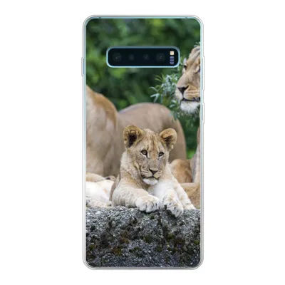 Produktbild von MuchoWow® Handyhülle Schutzhülle Hülle für Samsung Galaxy S10 Lite Löwen - Tiere - Jungtiere Silikon Softcase Handy Hülle - Schutz