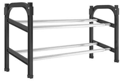 Produktbild von vidaXL Schuhregal mit 2 Ablagen Ausziehbar 119x24x37 cm