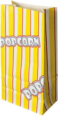 Produktbild von Popcorn Tüten, Pergament-Ersatz 1,3 l 21 cm x 10,5 cm x 6 cm "Popcorn" fettdicht