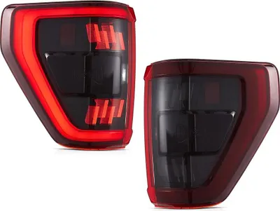 Obrázek produktu pro Zadní světla, kompatibilní s Ford F150 2021-2024, LED osvětlení, instalace typu plug-and-play, červená barva