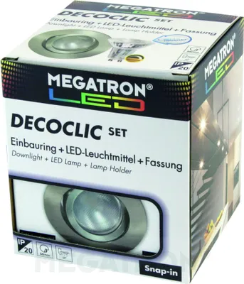 Zdjęcie produktu dla Zestaw wbudowanych reflektorów punktowych LED 2800K dim eb – podświetlenie 1x1 ... 50 W LED wymienna MT75404