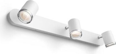 Philips Hue White Amb. Adore Spotbalken 3flg weiß 3x350lm DS