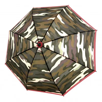Produktbild von doppler Stockregenschirm Regenschirm Fiber Flex AC Camouflage grün