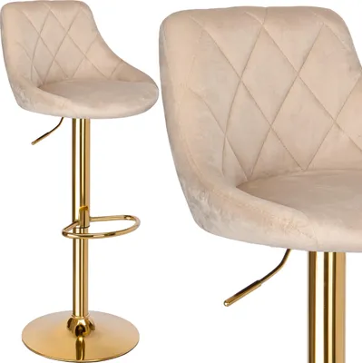 Zdjęcie produktu dla Hoker Barowy Cydro Gold Beżowe Velvet
