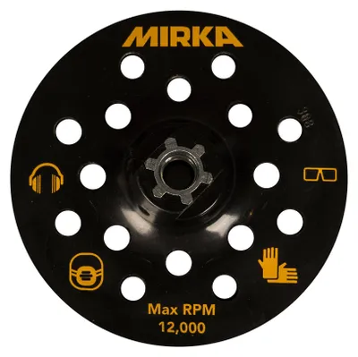 Immagine prodotto di MIRKA Disco abrasivo per lucidatrice PS1437 Ø 125 mm 17 fori velcro (1 pz)