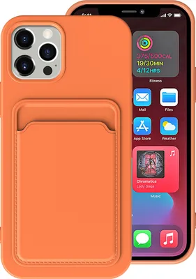 Produktbild von Hülle für Apple iPhone 11 Pro Max - Card Case - Orange