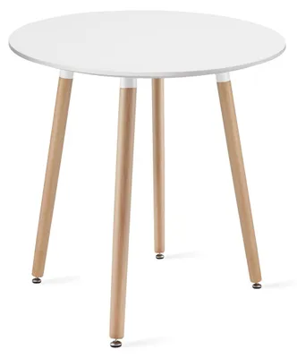 Produktbild von Kami Runder Tisch Weiß, Ø 65 cm, Höhe 65 cm