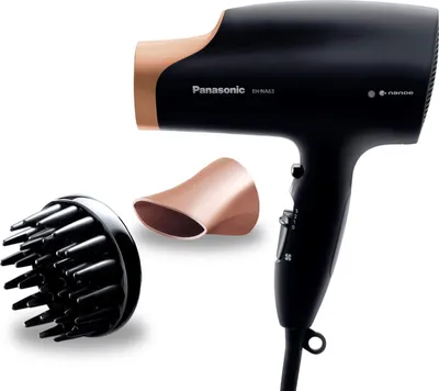Immagine prodotto di Panasonic EH-NA63-CN825 Haartrockner Schwarz, Roségold (EH-NA63-CN825)
