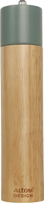 Produktbild von Handmühle aus Holz für Salz und Pfeffer 26,5 cm grün