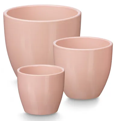 Produktbild von Runde Blumentöpfe Ø 14, 17, 22 cm, 3er Set