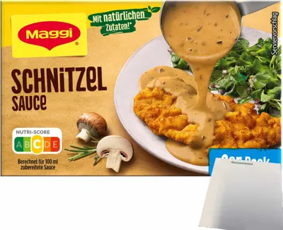 Produktbild von Maggi Schnitzelsauce mit natürlichen Zutaten (für 2x250ml) + usy Block
