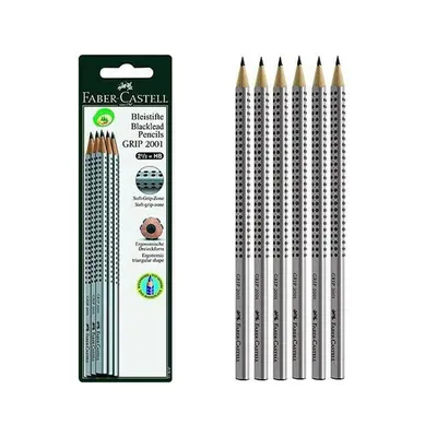 Produktbild von Faber Castell Graphite Pencils Bleistift Grip 2001 HB 6er Set