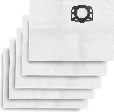 Produktbild von Synthetische Staubbeutel für Kärcher Staubsauger WD2, WD3, SE 4001, SE 4002 - 5er-Pack (ersetzt Artikelnummer 2.863-314.0)
