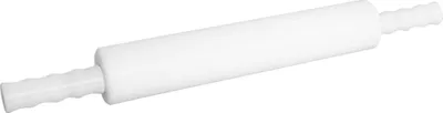 Produktbild von Profi-Teigroller aus Vollkunststoff weiß Walzendurchmesser Ø 8 cm Walzenlänge 40 cm