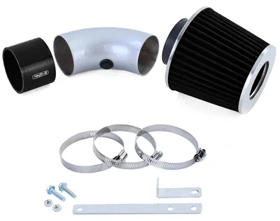 Zdjęcie produktu dla Filtr powietrza czarny do BMW serii 3 (E36) 1.8 / Z3 1.9, zestaw wlotu powietrza ze sportowym filtrem