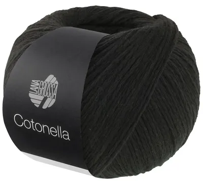 Produktbild von Lana Grossa - Cotonella 50g 0213 schwarz
