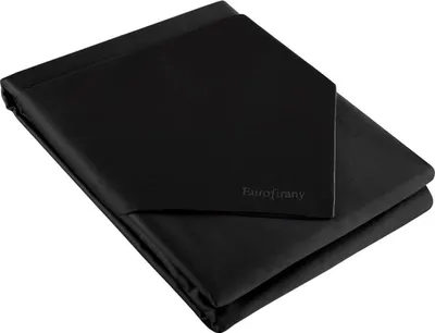 Produktbild von Eurofirany Bettwäschegarnitur Bettwäsche NOVA3 schwarz 160x200 cm 3 TLG SET: mit 2 Kissenbezüge 70x80 cm