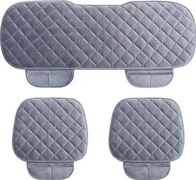 Obrázok produktu pre Poťahy na autosedačky, mäkké vankúše, vhodné na sedadlá a zadné sedadlá, protišmykové, 2 ks