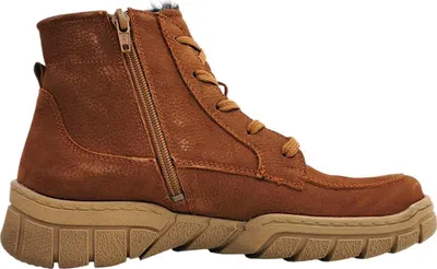 Image de Chaussures de randonnée pour femmes Waldläufer H-Lumi, bottines à lacets, couleur marron, style décontracté