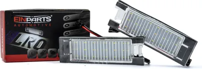 Image de Eclairage de plaque d'immatriculation à LED, 6000 K, blanc froid, 12 V, CANBUS, pour Jeep Renegade 2015, aujourd'hui