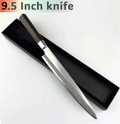 Produktbild von Yanagiba Messer das Sashimi knives zum Schneiden von Fisch und Sushi Filetiermesser 9,5 Zoll