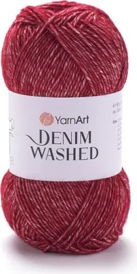 Produktbild von Yarn Art Denim Washed 918 Dark Pink Strickgarn
