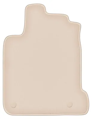 Produktbild von DURBAN Beige Velours-Fahrerfußmatte für Renault Latitude Limousine (2010-2015)