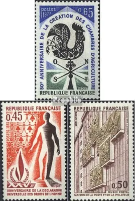 Produktbild von Briefmarken Frankreich 1973 Mi 1858,1861,1862 (kompl.Ausg.) postfrisch Landwirtschaft