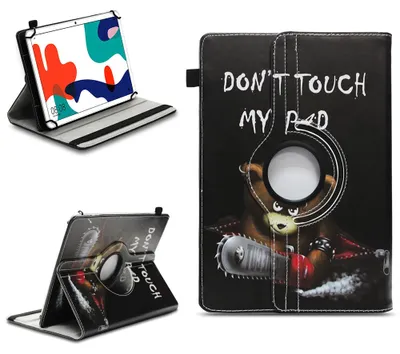 Produktbild von Tablet Tasche für Tabwee Tablet T90 / W90 Hülle Schutzhülle Schutz Drehbar CaseFarben:Motiv 9