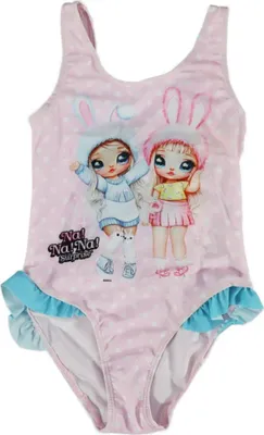 Produktbild von NA!NA!NA! Surprise Kinder Mädchen Badeanzug Bademode – Rosa / 104/110