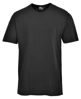 Produktbild von Portwest B120 Kurzarm Thermo-T-Shirt Black Gr. XXL