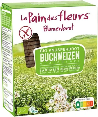 Produktbild von Blumenbrot Knusperbrot Buchweizen -- 150g x 6 - 6er Pack VPE