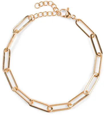 Produktbild von styleBREAKER Damen Edelstahl Armkette ohne Anhänger mit grober Gliederkette, Schmuck, Chain Optik 05040185