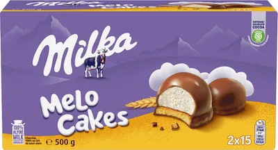 Produktbild von Milka Melo Cake - Keks Schaumkuss : Big Box (30stk)