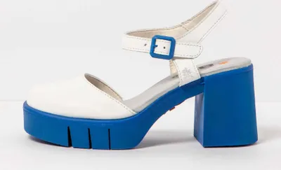 Produktbild von Art Sandalen mit Absatz Damen 1991 NAPPA WHITE-BLUE / EIVISSA Farbe Weiß