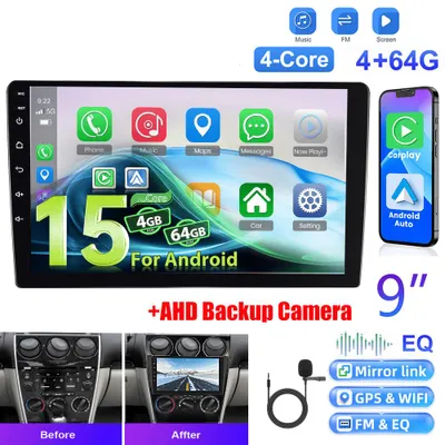 Immagine prodotto di Autoradio Android 15 - Autoradio - Sistema multimediale - Sistema di navigazione - Radio touchscreen