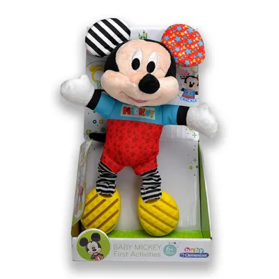 Obrázok produktu pre Disney Baby - Plyšový Mickey s hryzátkom - Prvé aktivity