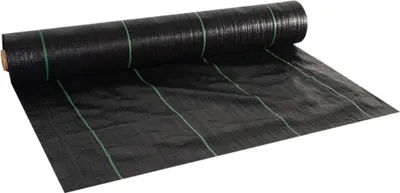 Produktbild von Aga Unkrautvlies, Mulchfolie 70g/m2 - 1,6x50 m UV-beständig, Reißfestes,  Gartenfolie, Unkrautgewebe, Bändchengewebe, Mulchflies, Unkrautvlies, Pflanzenschutz