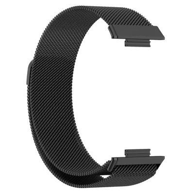 Produktbild von Bstrap Milanese Armband für Huawei Watch Fit 2, black